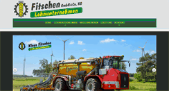 Desktop Screenshot of fitschen-agrar.de